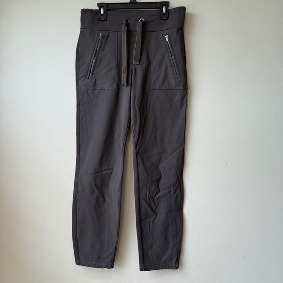 Athleta Headlands Hybrid Pant Flagstone Grey size 2 Outdoors‎ Hiking Trails - Picture 2 of 5